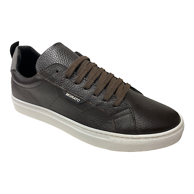 Sneakers uomo pelle marrone clearance