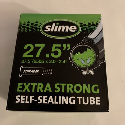 Slime Self-Sealing Bike Inner Tube 27.5'' x 2.0-2.40'' Schrader Valve Extra Strong