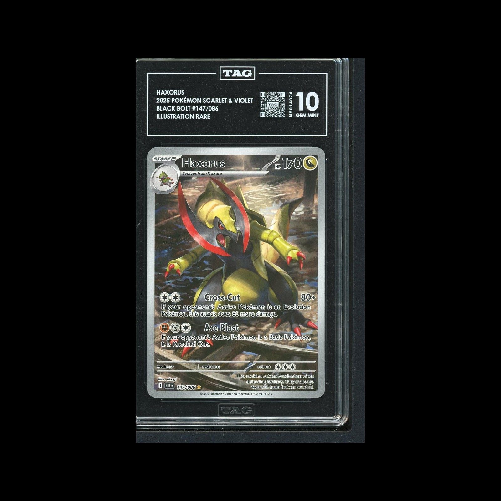 Haxorus - Black Bolt 147/86 TAG 10
