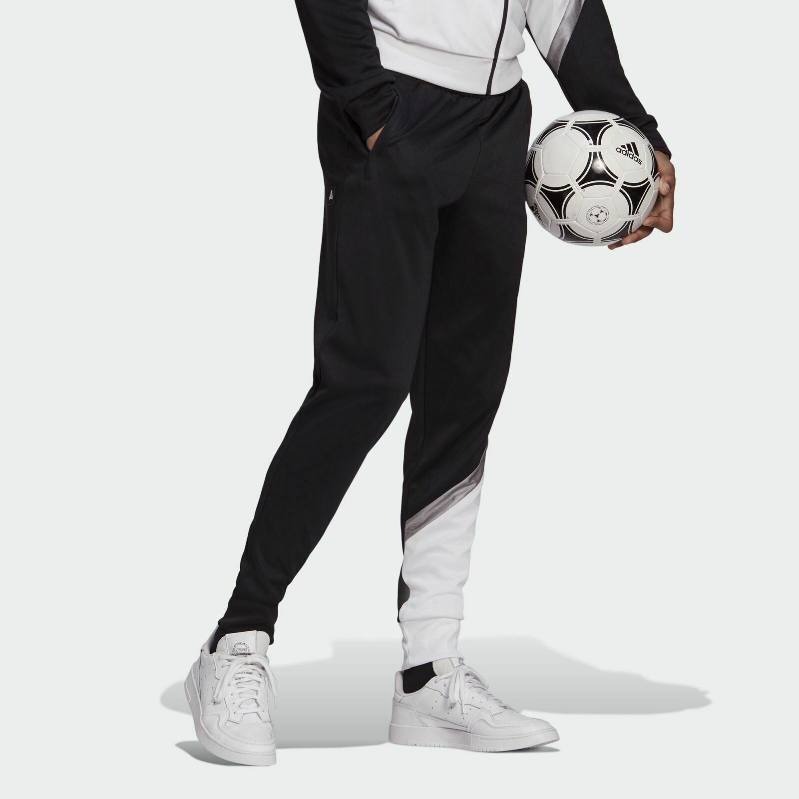 Спортивная куртка [FS5058] Mens Adidas Tan Club Home Track Pant: купить с  доставкой из США, цена 5 551 руб - (284104272562)