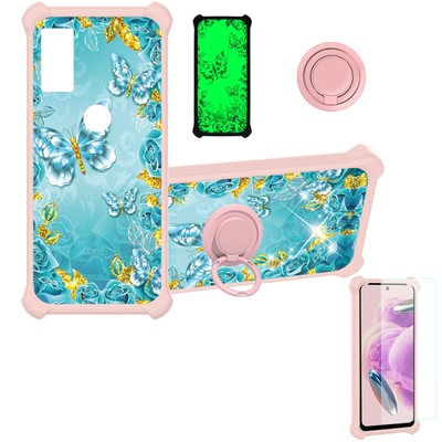 for Cricket Debut S2 U380AC Phone Case Cover Screen Protector YHD