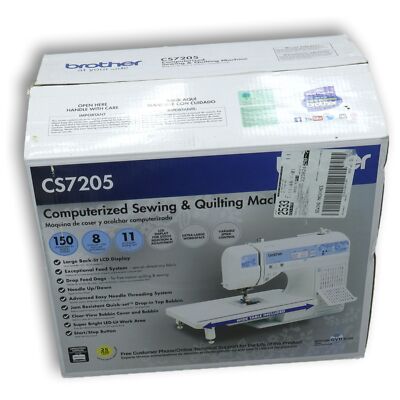 Brother CS7205 Computerized Sewing And Quilting Machine White In Box