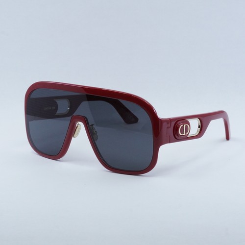 Pre-owned Dior Bobbysport M1u 35a0 Red/grey 00--135 Sunglasses In Gray