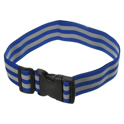 Reflective Belt Bands 2 Inch Strip High Visibility Reflective Gear Blue
