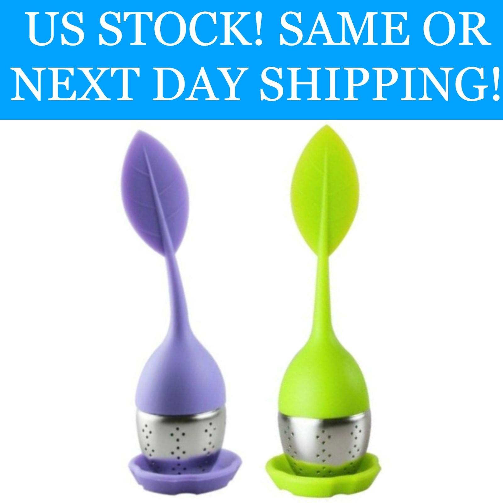 Infuser With Drip Tray Silicone Stainless Steel Cozy Brew