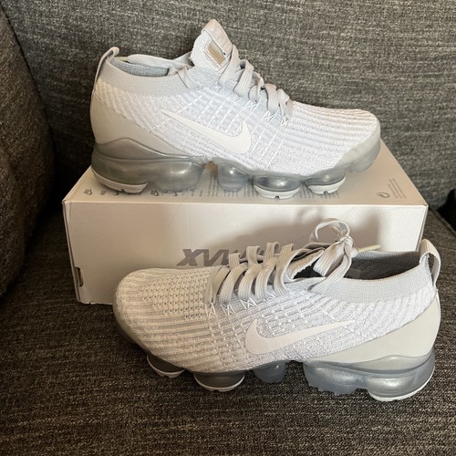 NIKE AIR VAPORMAX FLYKNIT 3 27cm ホワイト Nike Air Vapormax Flyknit 3 Men's Moonlight White sneakers
