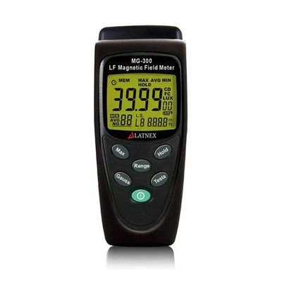 Buy LATNEX MG300 LF Magnetic Field Meter, Measures EMF from HighPower Transmissio...