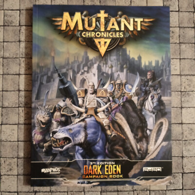 Modiphius Mutant Chronicles RPG DARK EDEN Campaign Book 3rd Edition