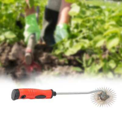 Garden Rake Weeding Tool Rubber Handle Weed Pulling Tool for for Garden Lovers