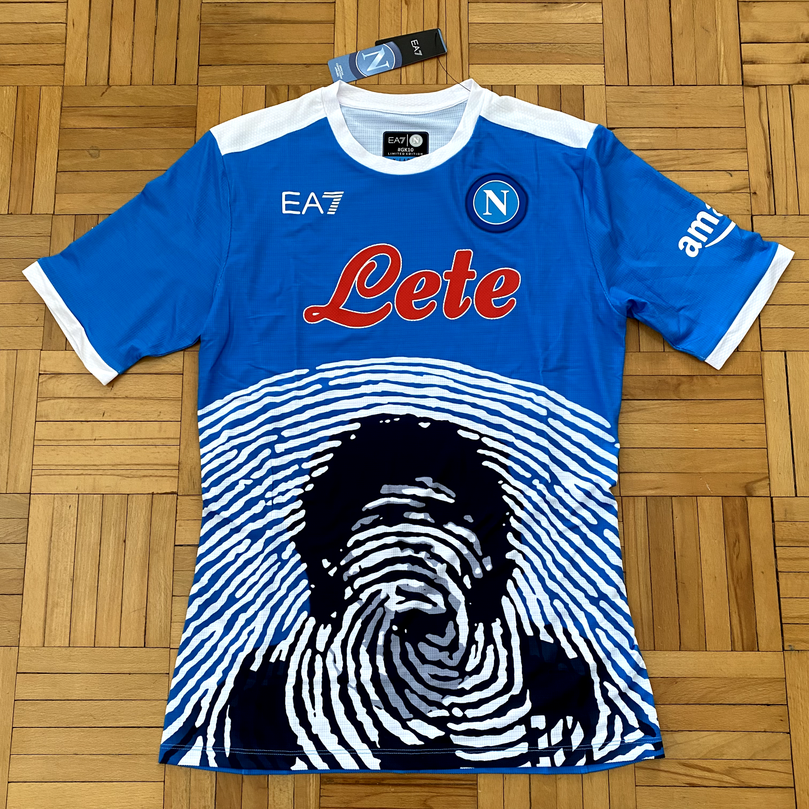 SSCナポリ 84/85 ホーム レトロ ユニフォーム #10 MARADONA 1985-86 Napoli 'NR - Nicola Raccuglia' home jersey (#10