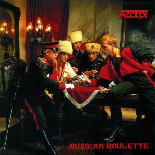 ACCEPT Russian Roulette BANNER HUGE 4X4 Ft Fabric Poster Tapestry Flag art