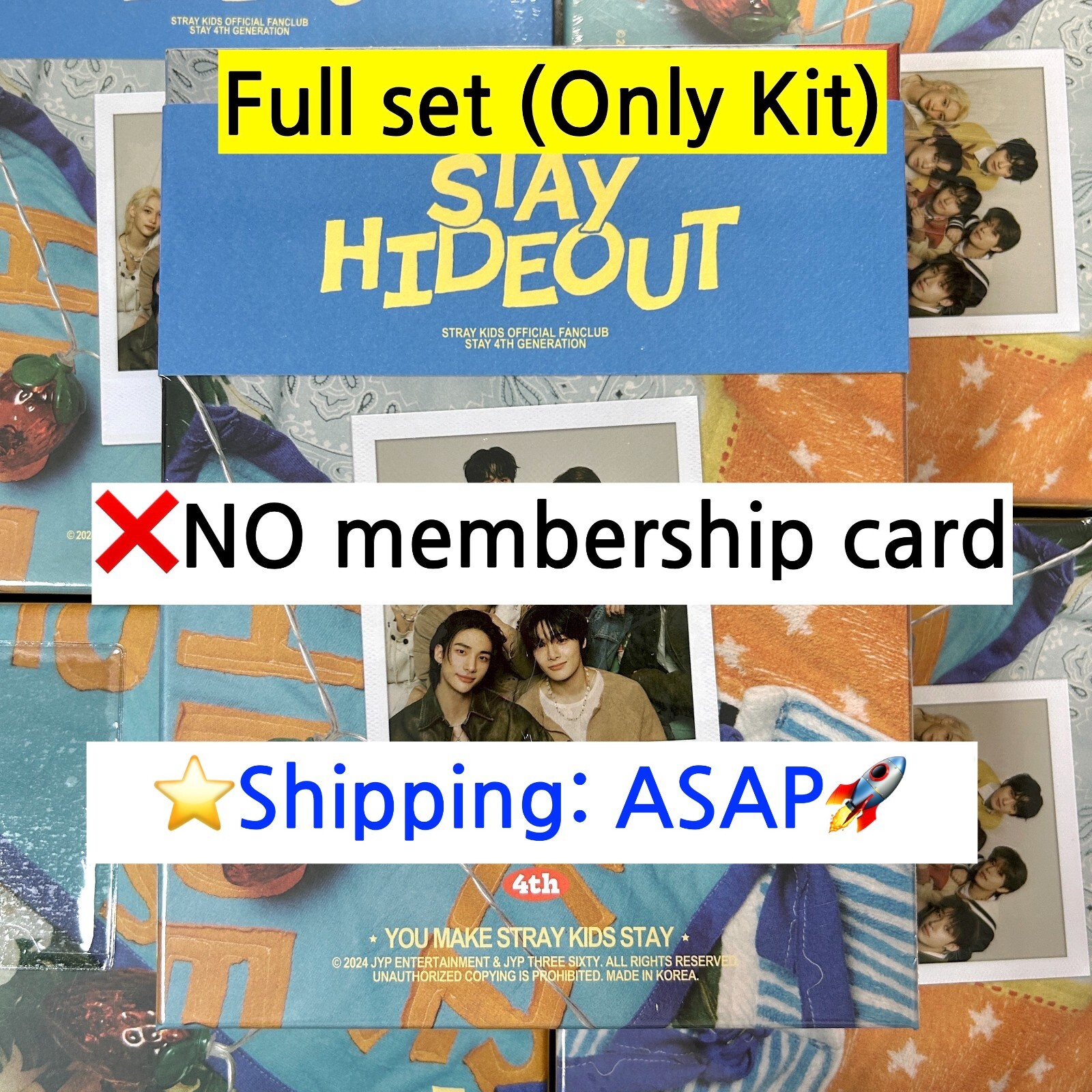 ON HAND] Stray Kids Official Fanclub STAY 4th Membership
