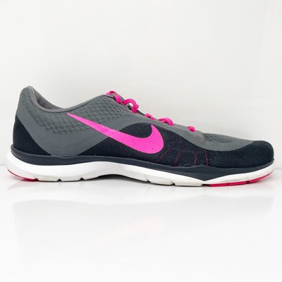 

Nike Womens Flex Trainer 6 831217-003 Серые кроссовки для бега, размер 11, Серый, Flex Trainer 6