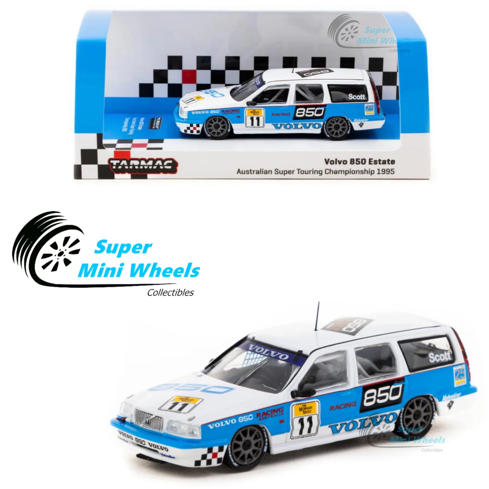 ミニカー Volvo 850. Estate. BTCCPrototype Volvo 850 Estate BTCC Prototype (ミニカー) - ホビーサーチ