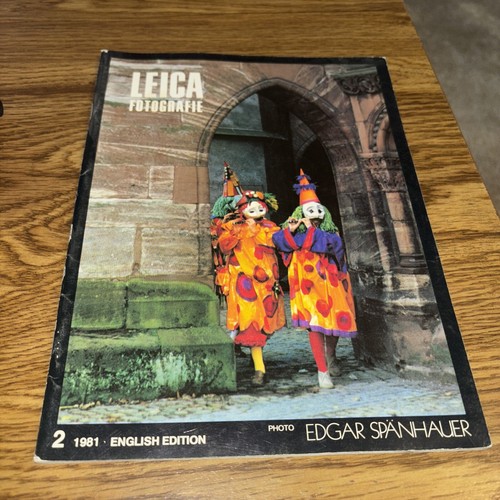 LEICA STYLE MAGAZINE (2冊） Leica Fotografie International Magazine 2 1981 Edgar