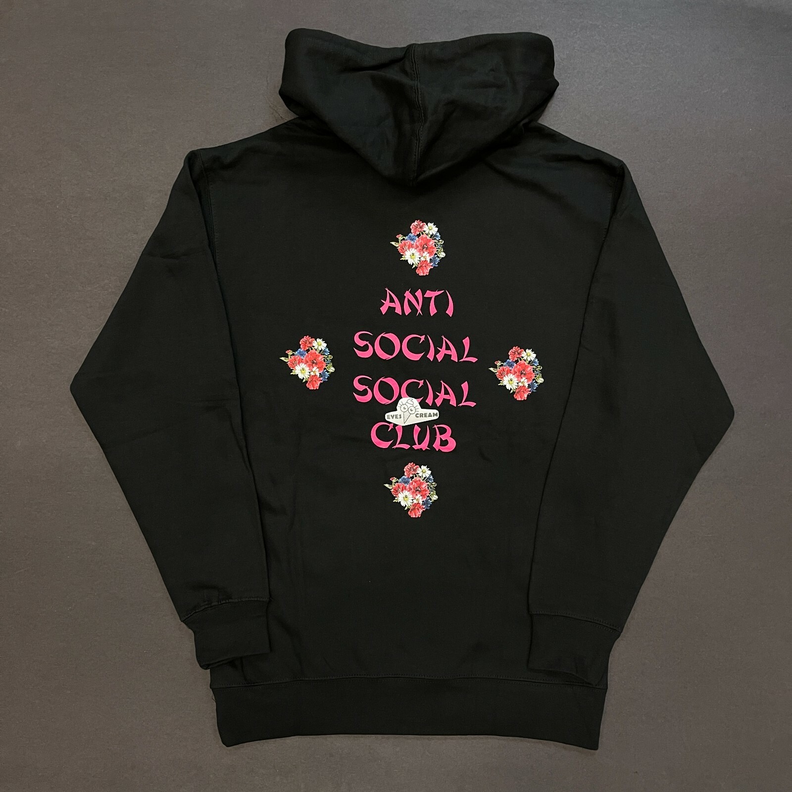 パーカー・フーディ Anti Social Social Club Bearbrick Hoodie Black FW20 ASSC - Bearbrick Black Hoodie| MAGIC CUSTOM Color Black Size XS