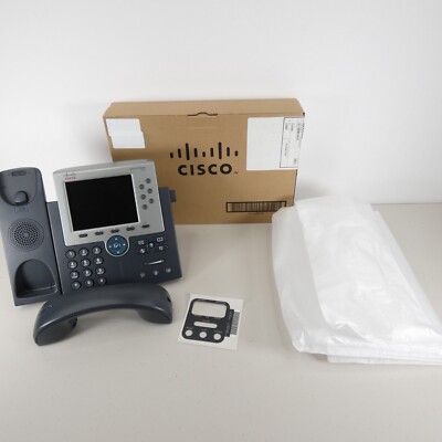 Cisco CP-7965G IP Phone w/ Gig Ethernet - OPEN BOX Never Used - No Cords