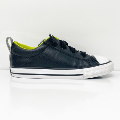 

Converse Boys CT All Star Street 754325C Черные повседневные кроссовки, размер 10, Черный, Chuck Taylor All Star Street
