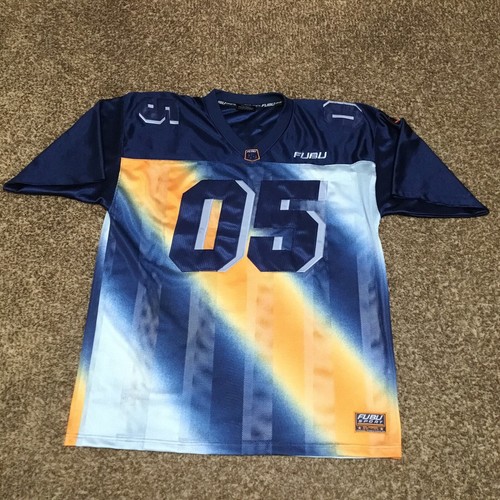 Fubu - iconic jersey フットボールシャツ ジャージ フブ Vintage 1990s FUBU Football Jersey / Sportswear / 90s Hip