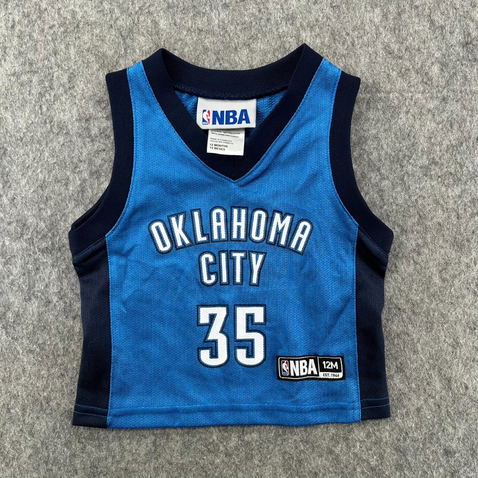 NBA ベビー 3T キッズ ユニフォーム Durant 35 THUNDER NBA ベビー 3T