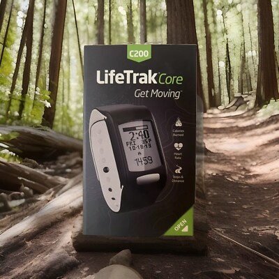 LifeTrak C200 Core Heart Rate Watch NEW NIB Reversible Band Free Shipping