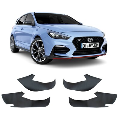 Carbon Fabric Inside Door Panel Pad Anti Scratch for 2018 2019 2020 Hyundai i30N