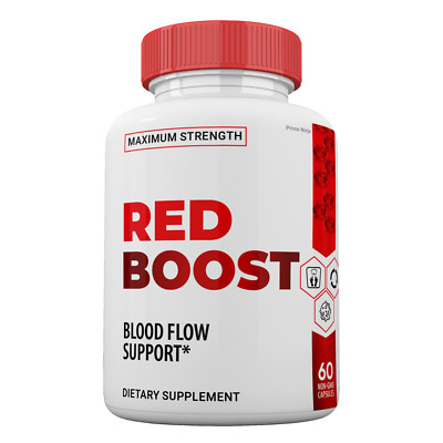 Red Boost Blood Flow Support Pills, RedBoost Capsules for Men and Women (1)