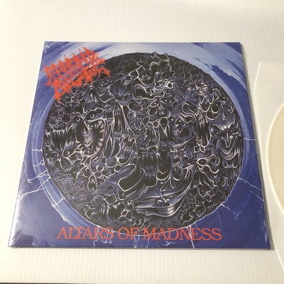 Morbid Angel Altars of Madness Vinyl Record White