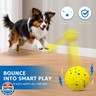 Dolita Interactive Dog Toy with Remote 3 Modes Tough Chewers Dog Ball,Smart Motion-Activated,E-TPU Material Toys for Aggressive Chewers,Large/Medium Dogs