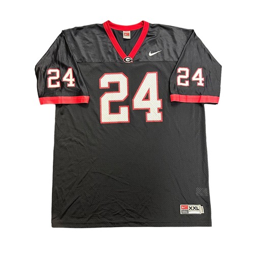 Authentic Nike Georgia Bulldogs #24 Vintage NCAA College