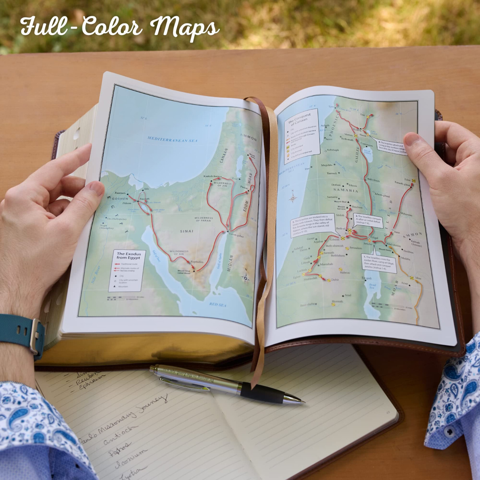 KJV Study Bible Large Print Thumb Indexed 2 Ribbons BRAND NEW in Shrink Wrap!!!