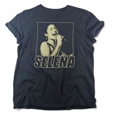 selena queen of cumbia double sided graphic artist tee shirt medium