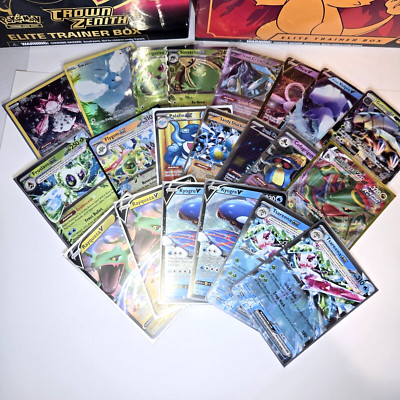 Pokémon Card Lot 110 Total - Rares, Reverse Holos & At Least One Hit Guaranteed