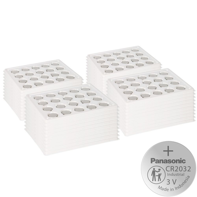 800x Panasonic CR2032 Batterie Lithium Knopfzelle CR2032BS Bulk