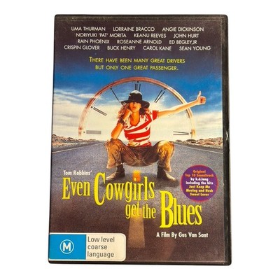 Even Cowgirls Get the Blues (1993) DVD Region 4 GC Uma Thurman Free Postage
