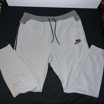 Nike Sportswear Tech Fleece Jogger Sweatpant DD5293-077 Platinum Grey Mens XL