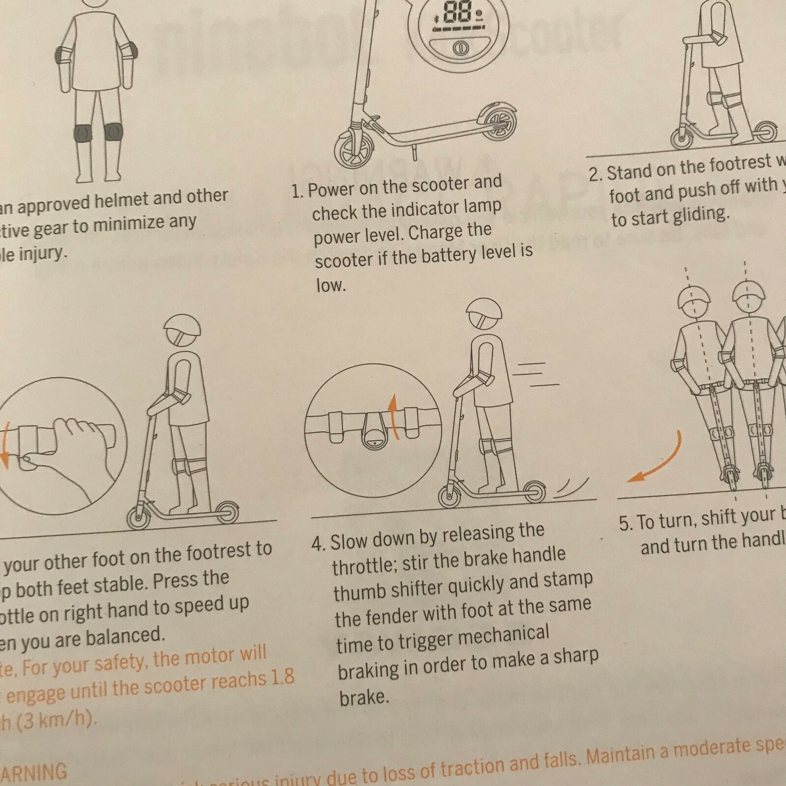 Ninebot by Segway ES4 Electric Scooter  BLUE TOOTH-CRUISE AND ALL GOODIES