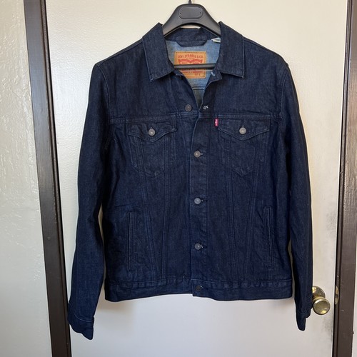 Levi Strauss & Co. レッドデニムジャケット XL Levi Strauss Signature Denim Trucker Jacket Men Size XXL