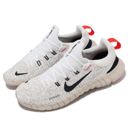 

Мужские шоссейные кроссовки Nike Free RN 5.0 Next Nature White Obsidian CZ1884-103, Белый, Free Rn 5.0 Next Nature