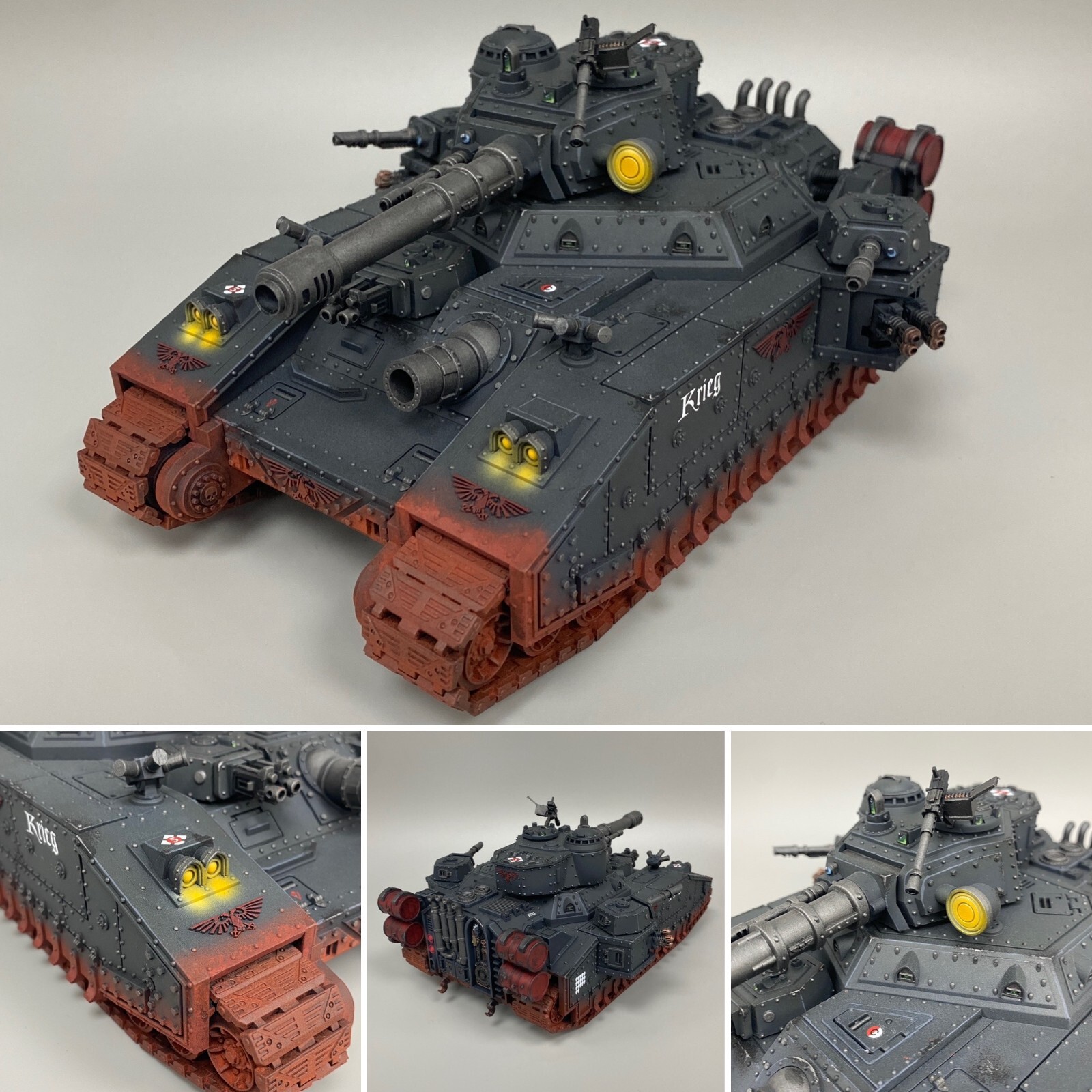 Warhammer 40,000 Baneblade プラモデル Amazon.com: Games Workshop Warhammer 40K: Astra Militarum