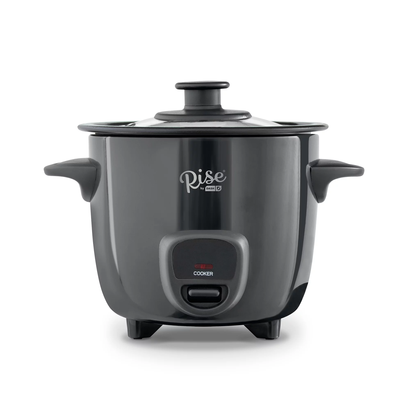 Rise By Dash 2 Cups Mini Rice Cooker Steamer with Removable 