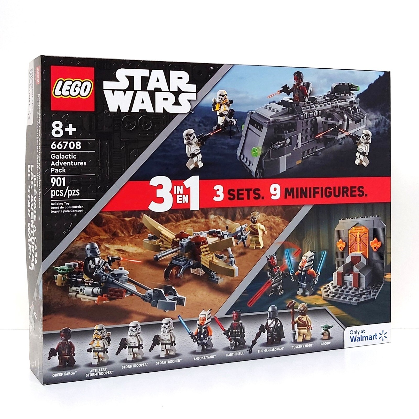スター・ウォーズ コレクティブルセット LEGO Star Wars 66708: Galactic Adventures Pack (Brand New / Sealed