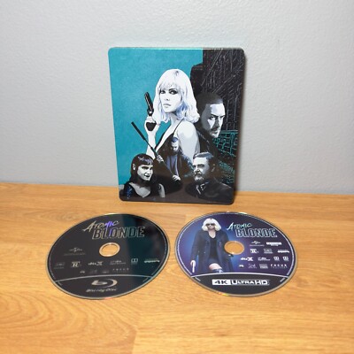Atomic Blonde 4K Ultra HD Blu-Ray Best Buy Exclusive SteelBook Limited Edition
