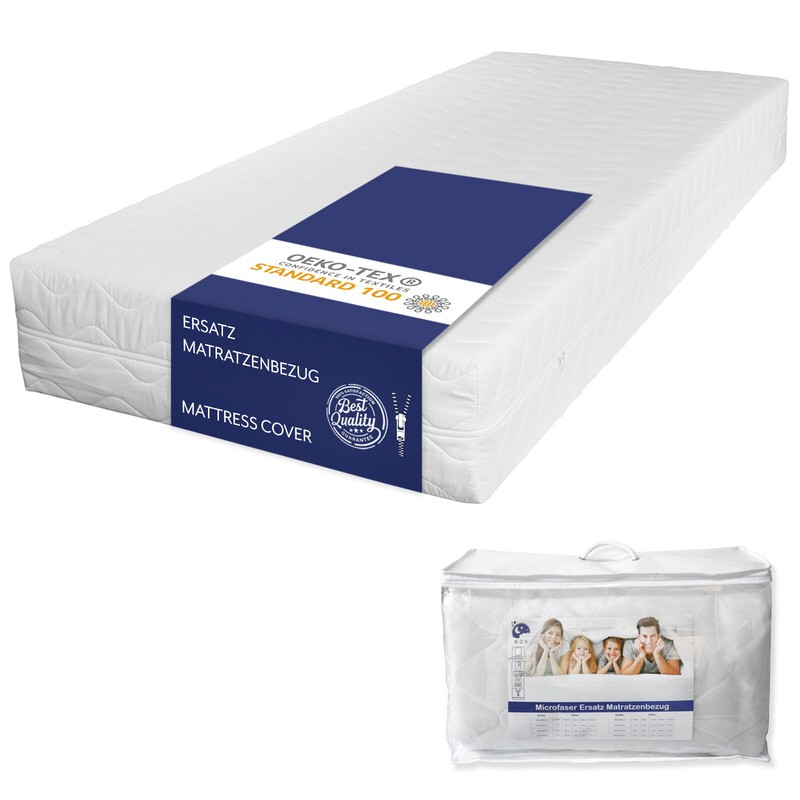 Matratzenbezug Ersatz Schoner Bezug Versteppt Elastisch ReiÃVerschluss Waschbar