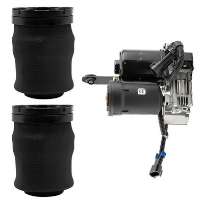 Pair air suspension fits for Mercedes Vito W638 V Klasse rear axle + compressor