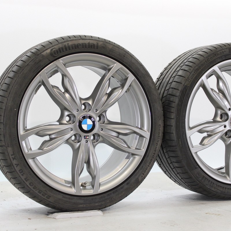 Original 18 Zoll Bmw 1er 2er F20 F21 F22 F23 SommerrÃ¤Der M436 Doppelspeiche +7mm