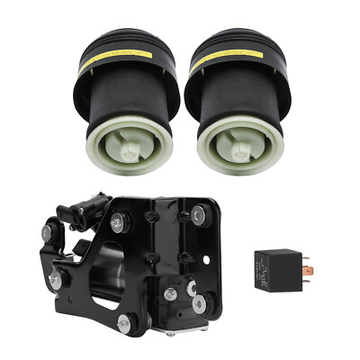 Rear Air Suspension Compressor Bracket + Bellows For BMW X5 X6 E70 E72 2007-2013