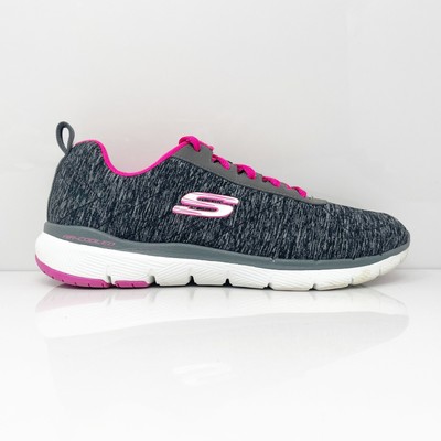 

Женские кроссовки Skechers Flex Appeal 3.0 13067 серые кроссовки размер 7.5, Серый, Flex Appeal 3.0