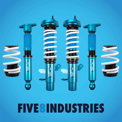 FIVE8 INDUSTRIES COILOVERS HEIGHT ADJUSTABLE FOR FORD FOCUS ST MK3 2011-2019