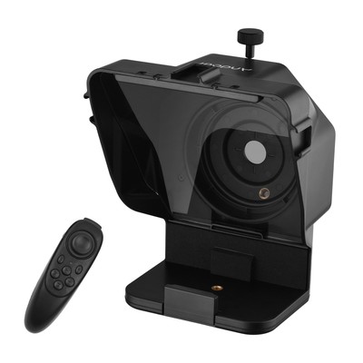  Portable Teleprompter for Smartphone DSLR Video w/ Holder&Remote A4O2